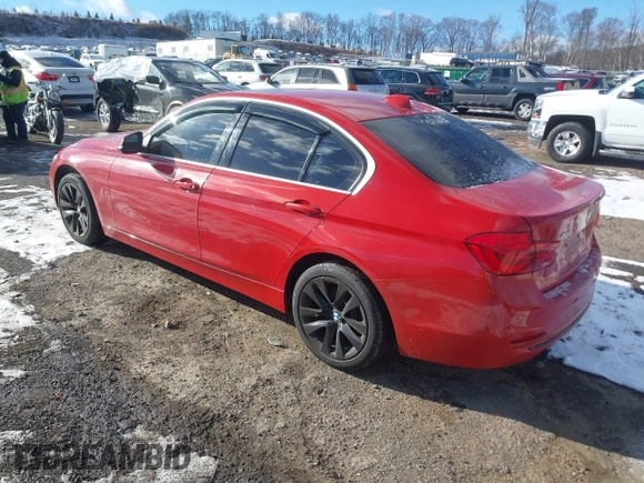 2017 BMW 3 Series 330i xDrive with VIN WBA8D9G55HNT90876, listed as a IAAI auction lot 41262582 with 106,449 mi miles. Bid and sale history available at carsss.com. Image 3.