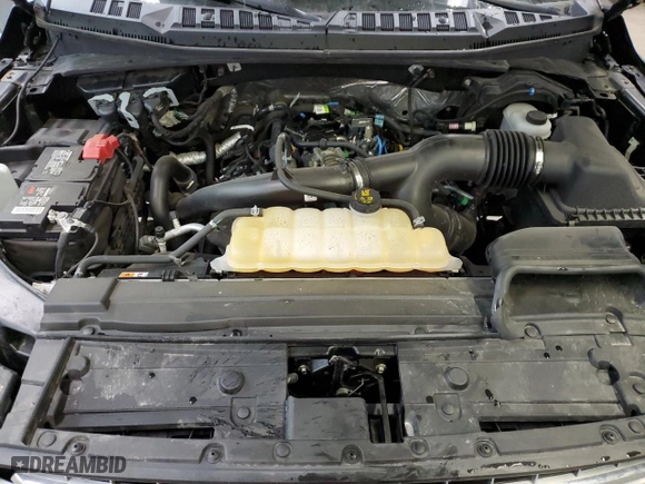 2019 Ford F-150 XL with VIN 1FTEW1EP2KFA41505, listed as a Copart auction lot 42083035 with 95,782 mi miles and Salvage Title. Bid and sale history available at carsss.com. Image 11.