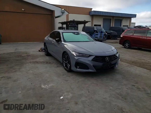 2024 Acura TLX w/A-Spec Package with VIN 19UUB6F59RA000539, listed as a Copart auction lot 77465054 with 4,739 mi miles and Salvage Title. Bid and sale history available at carsss.com. Image 11.
