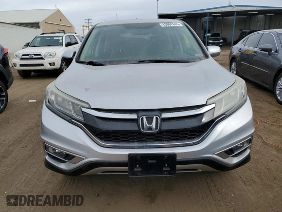 2016 Honda CR-V EX with VIN 2HKRM4H54GH653477, listed as a Copart auction lot 43962685 with 58,300 mi miles and Salvage Title. Bid and sale history available at DreamBid. Image 5.