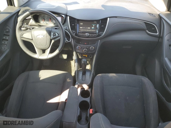2017 Chevrolet Trax LS with VIN 3GNCJKSB9HL134290, listed as a Copart auction lot 50876385 with 123,864 mi miles and Salvage Title. Bid and sale history available at carsss.com. Image 8.