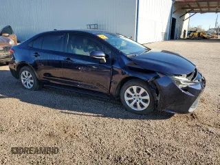 2021 Toyota Corolla LE with VIN JTDEPMAE5MJ129080, listed as a Copart auction lot 86690424 with 56,201 mi miles and Clean Title. Bid and sale history available at carsss.com. Image 4.
