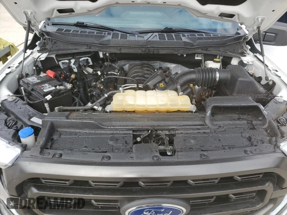 2021 Ford F-150 XL with VIN 1FTFW1E55MKF13581, listed as a Copart auction lot 85282354 with 45,830 mi miles and Salvage Title. Bid and sale history available at carsss.com. Image 11.