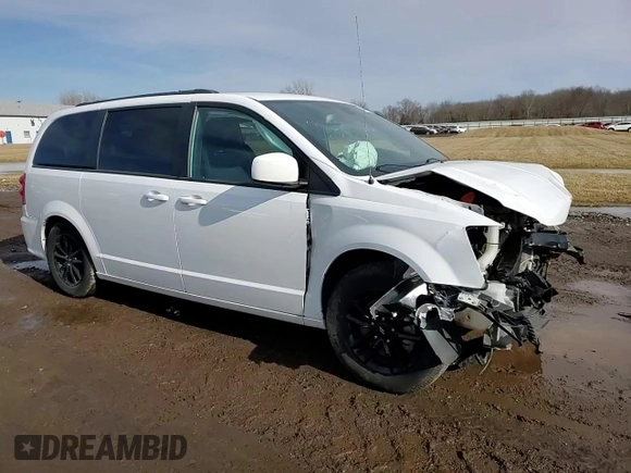 2020 Dodge Grand Caravan SE with VIN 2C4RDGBG8LR236954, listed as a Copart auction lot 44588895 with 85,887 mi miles and Salvage Title. Bid and sale history available at DreamBid. Image 11.