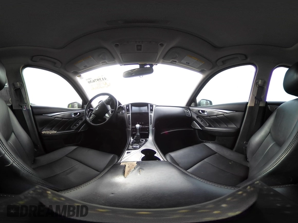 2017 Infiniti Q50 Premium with VIN JN1EV7ARXHM833924, listed as a IAAI auction lot 41397630 with 278,408 mi miles and . Bid and sale history available at carsss.com. Image 17.