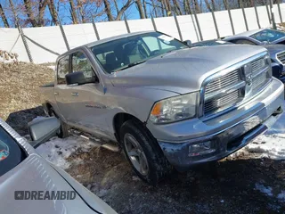 2012 Ram 1500 Outdoorsman with VIN 1C6RD7LT9CS229707, listed as a IAAI auction lot 41618543 with 137,161 mi miles. Bid and sale history available at carsss.com. Image 1.