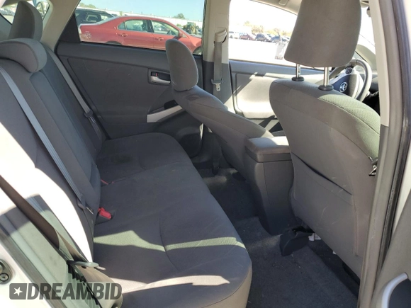 2011 Toyota Prius I with VIN JTDKN3DUXB5331666, listed as a Copart auction lot 48072425 with 121,395 mi miles and Salvage Title. Bid and sale history available at DreamBid. Image 10.