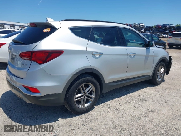 2017 Hyundai Santa Fe 2.4L with VIN 5XYZU3LB7HG407524, listed as a IAAI auction lot 42580597 with 117,311 mi miles and . Bid and sale history available at DreamBid. Image 4.