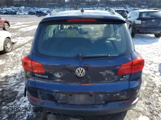 2016 Volkswagen Tiguan S with VIN WVGBV7AX9GW574405, listed as a Copart auction lot 45090275 with 74,974 mi miles and Salvage Title. Bid and sale history available at DreamBid. Image 6.