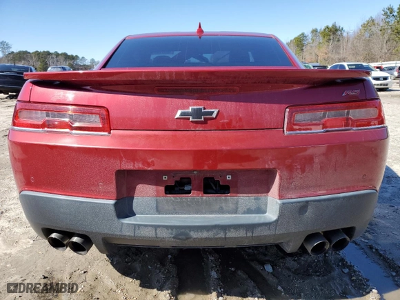 2014 Chevrolet Camaro LT with VIN 2G1FC1E3XE9133171, listed as a Copart auction lot 45377835 with 103,136 mi miles and Salvage Title. Bid and sale history available at carsss.com. Image 6.