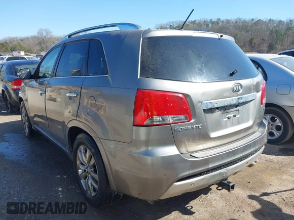 2012 Kia Sorento SX with VIN 5XYKW4A22CG293994, listed as a IAAI auction lot 41785367 with 152,636 mi miles. Bid and sale history available at carsss.com. Image 3.