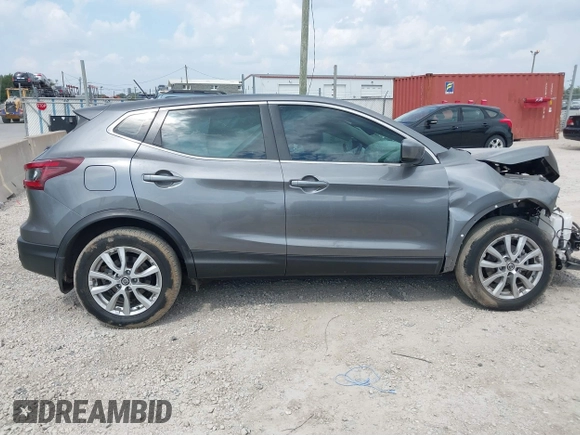 2021 Nissan Rogue S with VIN JN1BJ1AW9MW662843, listed as a IAAI auction lot 40215162 with 36,683 mi miles and . Bid and sale history available at DreamBid. Image 14.