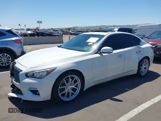 2021 Infiniti Q50 Luxe с VIN JN1EV7BP1MM705546, выставлен на аукционе IAAI как лот 42510864 с пробегом 68 011 миль миль и . История ставок и продаж доступна на DreamBid. Изображение 2.