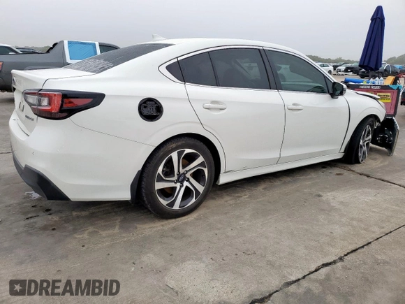 2020 Subaru Legacy Limited with VIN 4S3BWAN61L3002854, listed as a Copart auction lot 55146285 with 64,501 mi miles and Salvage title. Bid and sale history available at DreamBid. Image 3.