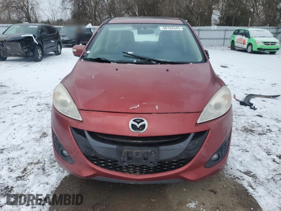 2014 Mazda 5 Grand Touring z VIN JM1CW2DL2E0178396, wystawiony jako Copart lot #50192645 z przebiegiem 177 035 mil mil oraz Czysty tytuł • Clean title. Historia ofert i sprzedaży dostępna na DreamBid. Obrazek 5.