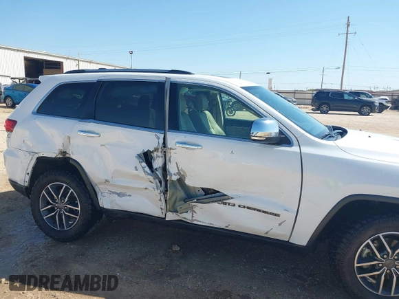 2020 Jeep Grand Cherokee Limited X with VIN 1C4RJFBG0LC417980, listed as a IAAI auction lot 41996543 with 58,281 mi miles and . Bid and sale history available at DreamBid. Image 6.