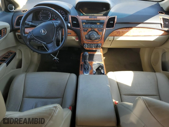 2014 Acura RDX Tech Pkg with VIN 5J8TB3H55EL016324, listed as a Copart auction lot 50629145 with 159,902 mi miles and Salvage Title. Bid and sale history available at carsss.com. Image 8.