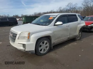2017 GMC Terrain SLE with VIN 2GKFLSEKXH6178349, listed as a Copart auction lot 45025525 with 104,017 mi miles and Salvage Title. Bid and sale history available at carsss.com. Image 1.
