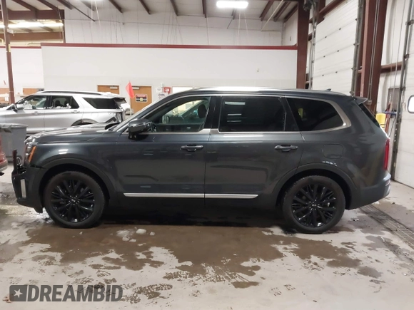 2021 Kia Telluride SX with VIN 5XYP5DHC3MG192018, listed as a IAAI auction lot 41864429 with 79,600 mi miles. Bid and sale history available at carsss.com. Image 15.