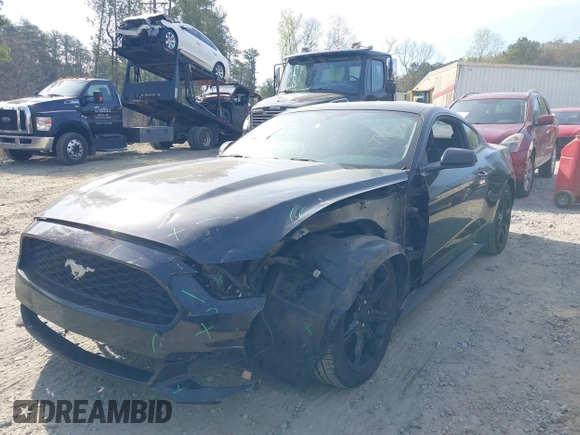 2017 Ford Mustang V6 with VIN 1FA6P8AMXH5342548, listed as a IAAI auction lot 41889214 with 89,960 mi miles and . Bid and sale history available at carsss.com. Image 17.