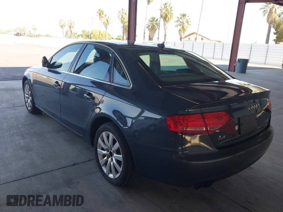 2010 Audi A4 2.0T Premium Plus with VIN WAUEFAFL6AN030794, listed as a IAAI auction lot 40489780 with 100,718 mi miles. Bid and sale history available at carsss.com. Image 3.
