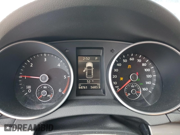 2014 Volkswagen Golf TDI w/Sunroof & Nav с VIN WVWDM7AJ9EW006745, выставлен на аукционе Copart как лот 51076805 с пробегом 94 761 миль миль и Списание • Salvage title. История ставок и продаж доступна на DreamBid. Изображение 9.