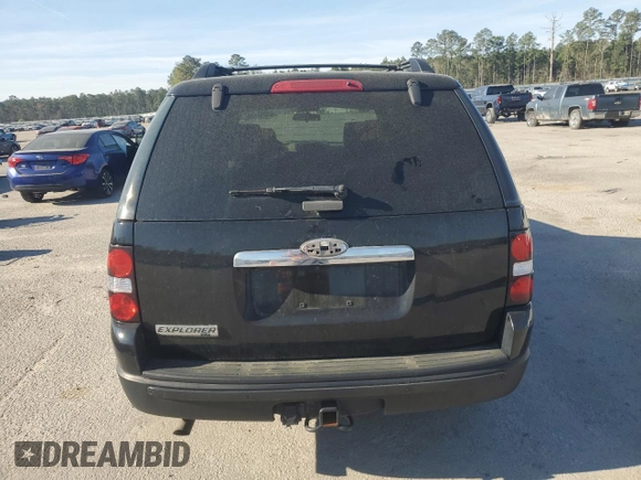 2006 Ford Explorer XLT with VIN 1FMEU73876UB70180, listed as a Copart auction lot 50069165 with 266,721 mi miles and Salvage Title. Bid and sale history available at carsss.com. Image 6.