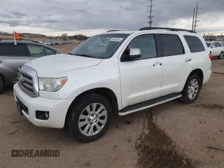 2014 Toyota Sequoia Platinum with VIN 5TDDW5G14ES104393, listed as a Copart auction lot 45494815 with 243,245 mi miles and Salvage Title. Bid and sale history available at carsss.com. Image 1.