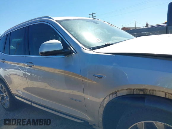 2017 BMW X3 xDrive28i with VIN 5UXWX9C32H0W75875, listed as a IAAI auction lot 41807722 with Not Provided miles and . Bid and sale history available at DreamBid. Image 13.