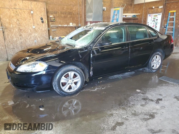 2014 Chevrolet Impala LS with VIN 2G1WA5E38E1185801, listed as a Copart auction lot 72343864 with Not Provided miles and Salvage Title. Bid and sale history available at DreamBid. Image 1.