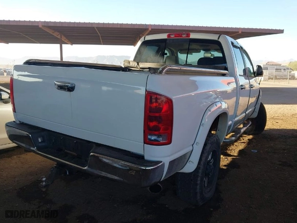 2006 Dodge Ram 2500 SLT with VIN 1D7KS28D06J213464, listed as a IAAI auction lot 41668064 with NaN miles. Bid and sale history available at carsss.com. Image 4.