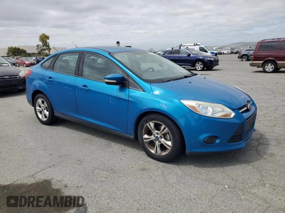 2013 Ford Focus SE with VIN 1FADP3F24DL264694, listed as a Copart auction lot 54161495 with 158,732 mi miles and Salvage Title. Bid and sale history available at carsss.com. Image 4.