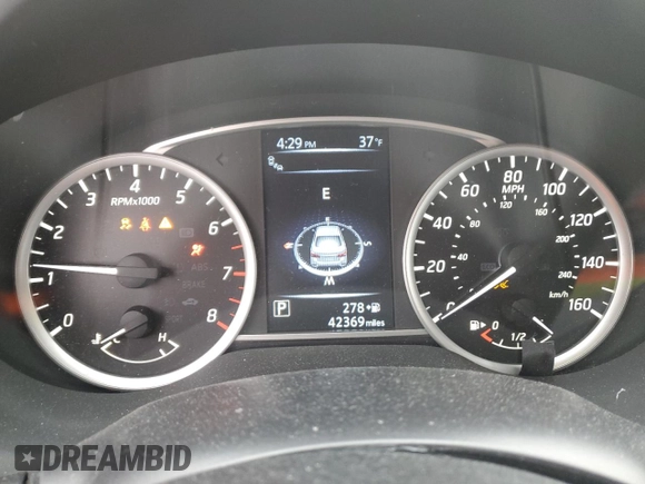 2017 Nissan Sentra SR with VIN 3N1AB7AP4HY221429, listed as a Copart auction lot 47360555 with 42,369 mi miles and Salvage Title. Bid and sale history available at DreamBid. Image 9.