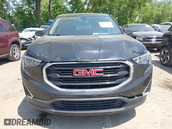 2019 GMC Terrain SLE with VIN 3GKALMEV9KL368629, listed as a IAAI auction lot 42411832 with 46,639 mi miles and . Bid and sale history available at DreamBid. Image 12.
