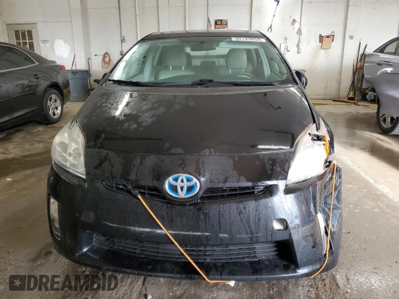 2011 Toyota Prius I with VIN JTDKN3DU2B5320872, listed as a Copart auction lot 80143054 with 181,635 mi miles and Salvage Title. Bid and sale history available at DreamBid. Image 5.