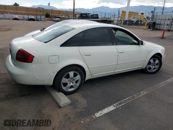 2000 Audi A6 z VIN WAUED64B2YN101609, wystawiony jako Copart lot #61229405 z przebiegiem Nie podano mil oraz Czysty tytuł • Clean title. Historia ofert i sprzedaży dostępna na DreamBid. Obrazek 3.