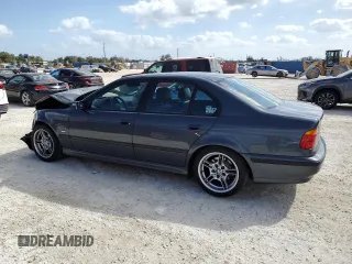 2000 BMW 5 Series 540iA with VIN WBADN6341YGM69313, listed as a Copart auction lot 78801034 with 95,733 mi miles and Salvage Title. Bid and sale history available at carsss.com. Image 2.