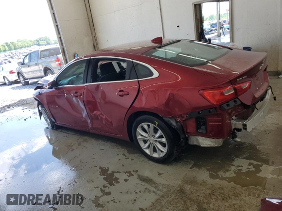 2025 Chevrolet Malibu LT with VIN 1G1ZD5ST9SF134580, listed as a Copart auction lot 54842265 with 12,631 mi miles and Non Repairable. Bid and sale history available at DreamBid. Image 2.