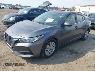 2020 Nissan Sentra S with VIN 3N1AB8BV5LY292473, listed as a IAAI auction lot 41666050 with 132,026 mi miles. Bid and sale history available at carsss.com. Image 2.