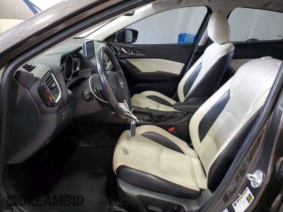 2015 Mazda 3 S Grand Touring with VIN JM1BM1M31F1251166, listed as a Copart auction lot 63251105 with 230,435 mi miles and Salvage title. Bid and sale history available at DreamBid. Image 7.