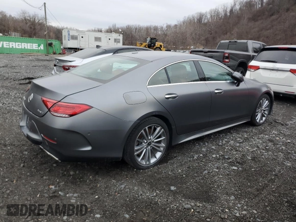2022 Mercedes-Benz CLS with VIN W1K2J5KB2NA103977, listed as a Copart auction lot 83770894 with 0 mi miles and Non Repairable. Bid and sale history available at carsss.com. Image 3.