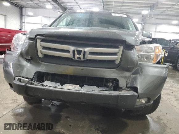 2008 Honda Pilot SE z VIN 5FNYF18398B043416, wystawiony jako Copart lot #57726765 z przebiegiem 216 160 mil mil oraz Szkoda całkowita • Salvage title. Historia ofert i sprzedaży dostępna na DreamBid. Obrazek 5.