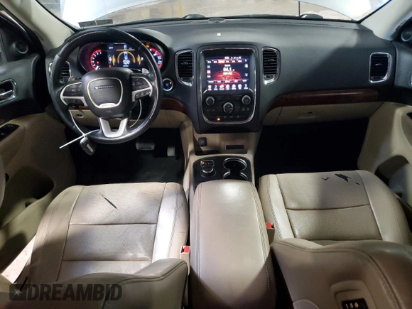 2015 Dodge Durango Citadel с VIN 1C4RDJEG0FC772142, выставлен на аукционе Copart как лот 61495275 с пробегом 197 736 миль миль и Списание • Salvage title. История ставок и продаж доступна на DreamBid. Изображение 8.
