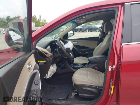 2016 Hyundai Santa Fe z VIN 5XYZTDLBXGG353241, wystawiony jako IAAI lot #42328420 z przebiegiem 120 925 mil mil oraz . Historia ofert i sprzedaży dostępna na DreamBid. Obrazek 5.