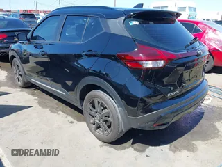 2024 Nissan Kicks SR with VIN 3N1CP5DV7RL490435, listed as a IAAI auction lot 41817333 with 7,918 mi miles and . Bid and sale history available at DreamBid. Image 3.