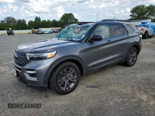 2023 Ford Explorer XLT с VIN 1FMSK7DH1PGC12480, выставлен на аукционе Copart как лот 61403655 с пробегом 20 555 миль миль и Списание • Salvage title. История ставок и продаж доступна на DreamBid. Изображение 1.