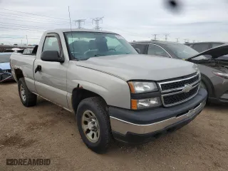 2007 Chevrolet Silverado 1500 Work Truck with VIN 1GCEK14V27Z184410, listed as a Copart auction lot 84322254 with 191,515 mi miles and Clean Title. Bid and sale history available at carsss.com. Image 4.