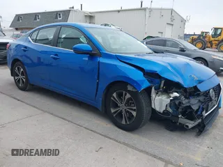 2020 Nissan Sentra SV z VIN 3N1AB8CV3LY243352, wystawiony jako IAAI lot #41961689 z przebiegiem 73 337 mil mil oraz . Historia ofert i sprzedaży dostępna na DreamBid. Obrazek 1.