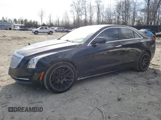 2018 Cadillac ATS AWD z VIN 1G6AE5RX1J0163036, wystawiony jako Copart lot #46533615 z przebiegiem 100 580 mil mil oraz Szkoda całkowita • Salvage title. Historia ofert i sprzedaży dostępna na DreamBid. Obrazek 1.
