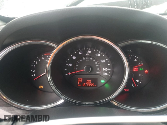 2012 Kia Sorento LX with VIN 5XYKTCA69CG256544, listed as a Copart auction lot 85510044 with 167,395 mi miles and Salvage Title. Bid and sale history available at DreamBid. Image 9.